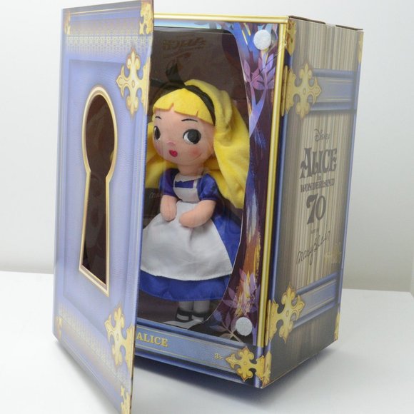 Disney Alice in Wonderland Plush Doll Limited D23 70th Anniversary New - Picture 4 of 6
